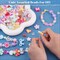 TINKRSTUFF Assorted 170-230PCS Mixed Colors Acrylic Beads for Bracelet Making, Flower Bow Butterfly GummyBear Aesthetic Bracelet Charms,Cute Beads for Jewelry Making DIY Necklace Keychain Phone Charm